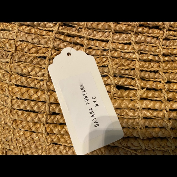 Straw Crossbody Bag Shoulder  Bag - Picture 2 of 8